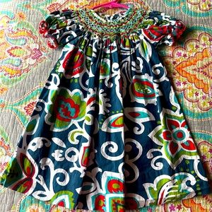 24 months smocked boutique dress